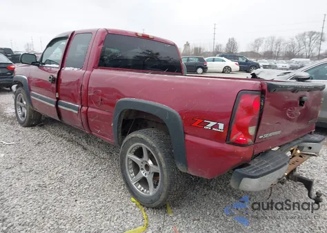2004 Chevrolet Silverado 1500 Z71 z USA, uszkodzony, nr VIN 2GCEK19TX41247653